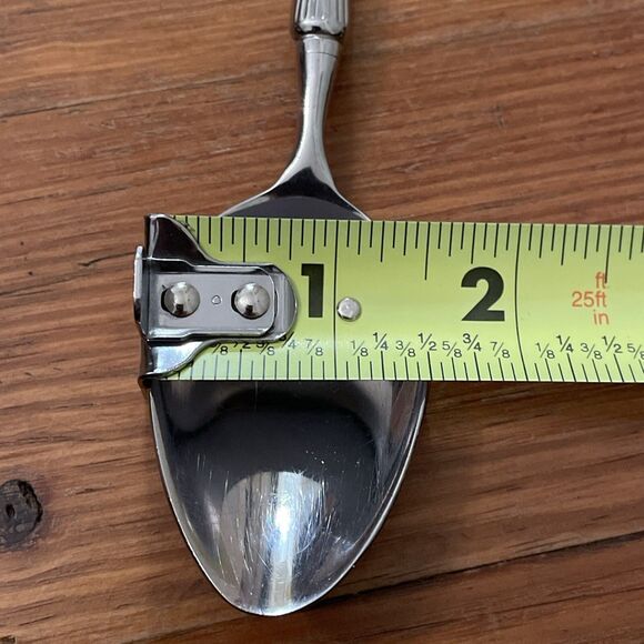 International Lyon FASCINATION Oval Soup Spoon Flatware 7.5 in 18-8 Stainless - Picture 10 of 13